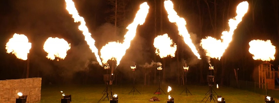 Geburtstagsfeuerwerk in Rodenbach bei Hanau