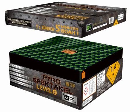 Verbundfeuerwerk Blackboxx Pyro Spektakel Level 5