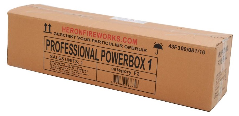 Verbundfeuerwerk Heron Professional Powerbox 1