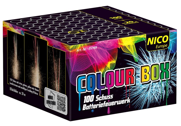 Feuerwerksbatterie Color Box