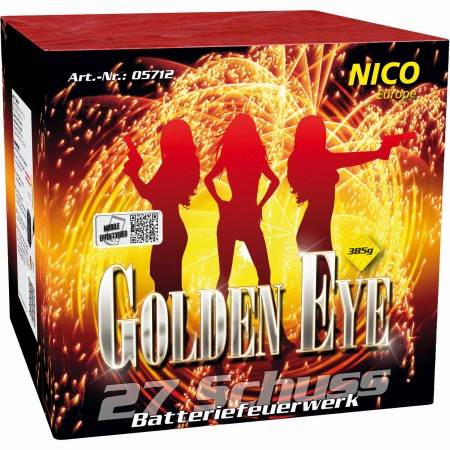 Feuerwerksbatterie Golden Eye