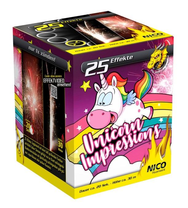 Feuerwerksbatterie Unicorn Impressions
