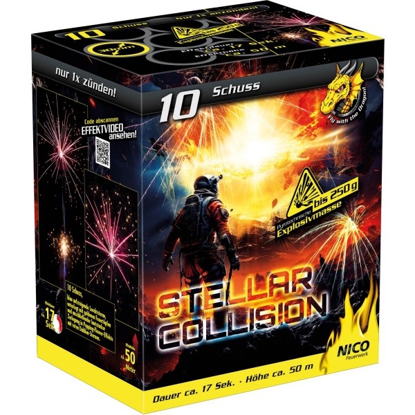 Feuerwerksbatterie Nico Stellar Collision