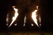 Geburtstagsfeuerwerk in Rodenbach bei Hanau