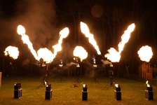 Geburtstagsfeuerwerk in Rodenbach bei Hanau