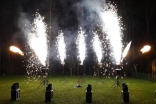 Geburtstagsfeuerwerk in Rodenbach bei Hanau