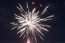 Feuerwerk in Frankfurt – Kalbach