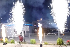 Feuerwerk zu einer Hochzeit in Butzbach