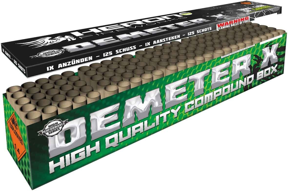 Verbundfeuerwerk Heron Demeter X