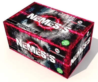 Verbundfeuerwerk Nemesis, Silvesterfeuerwerk, Feuerwerk, Silvester, Feuerwerkerei Schwab, Frankfurt Verbundfeuerwerk Nemesis